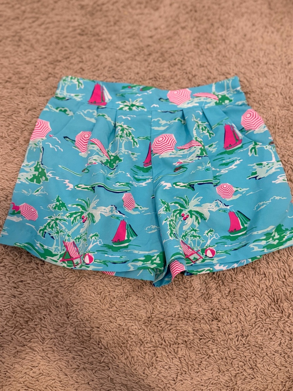 Women’s Tropical Print Shorts